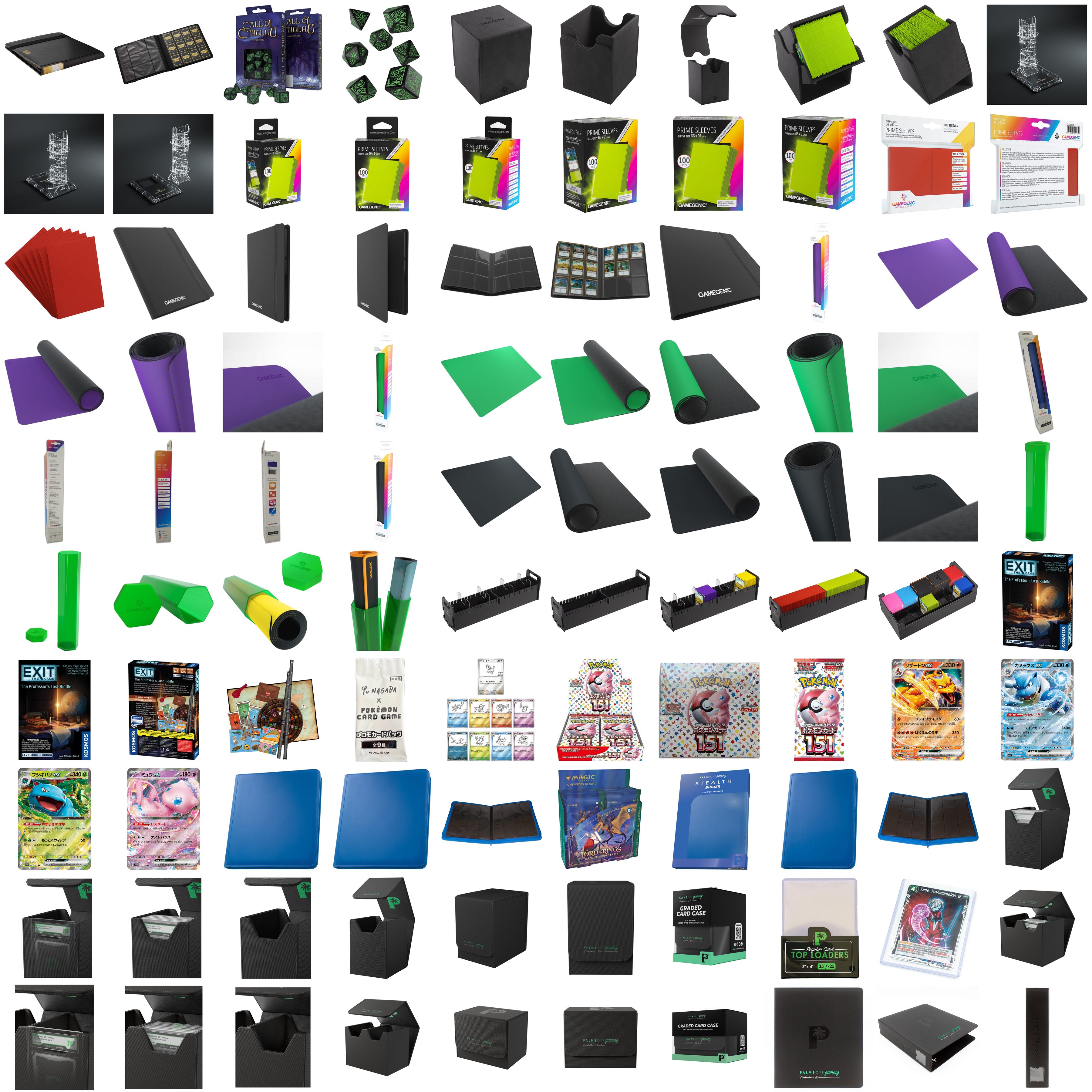 Palms Off Gaming Standard 35pt Card Loader Top Loaders - 25pc Pack