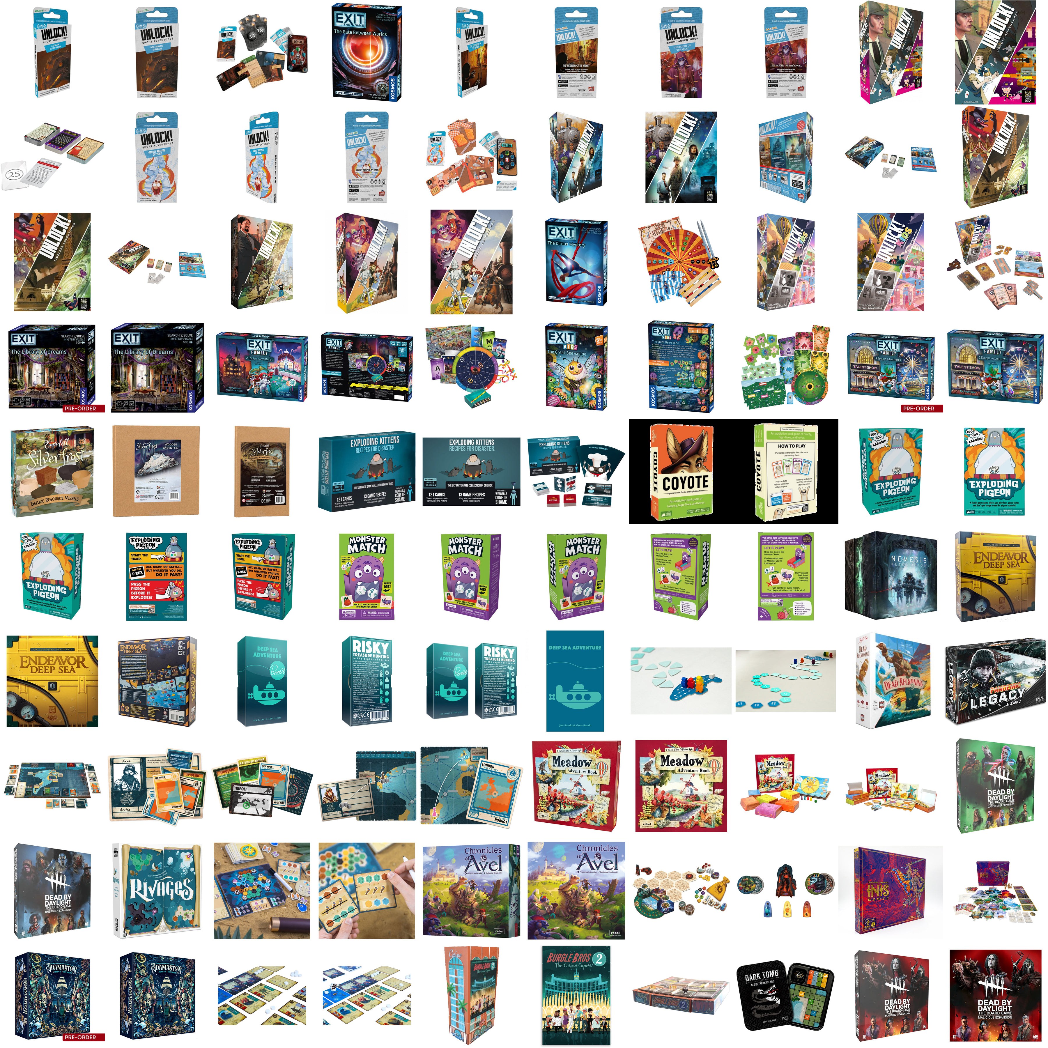 Exit the Game The Library of Dreams Jigsaw Puzzle and Game