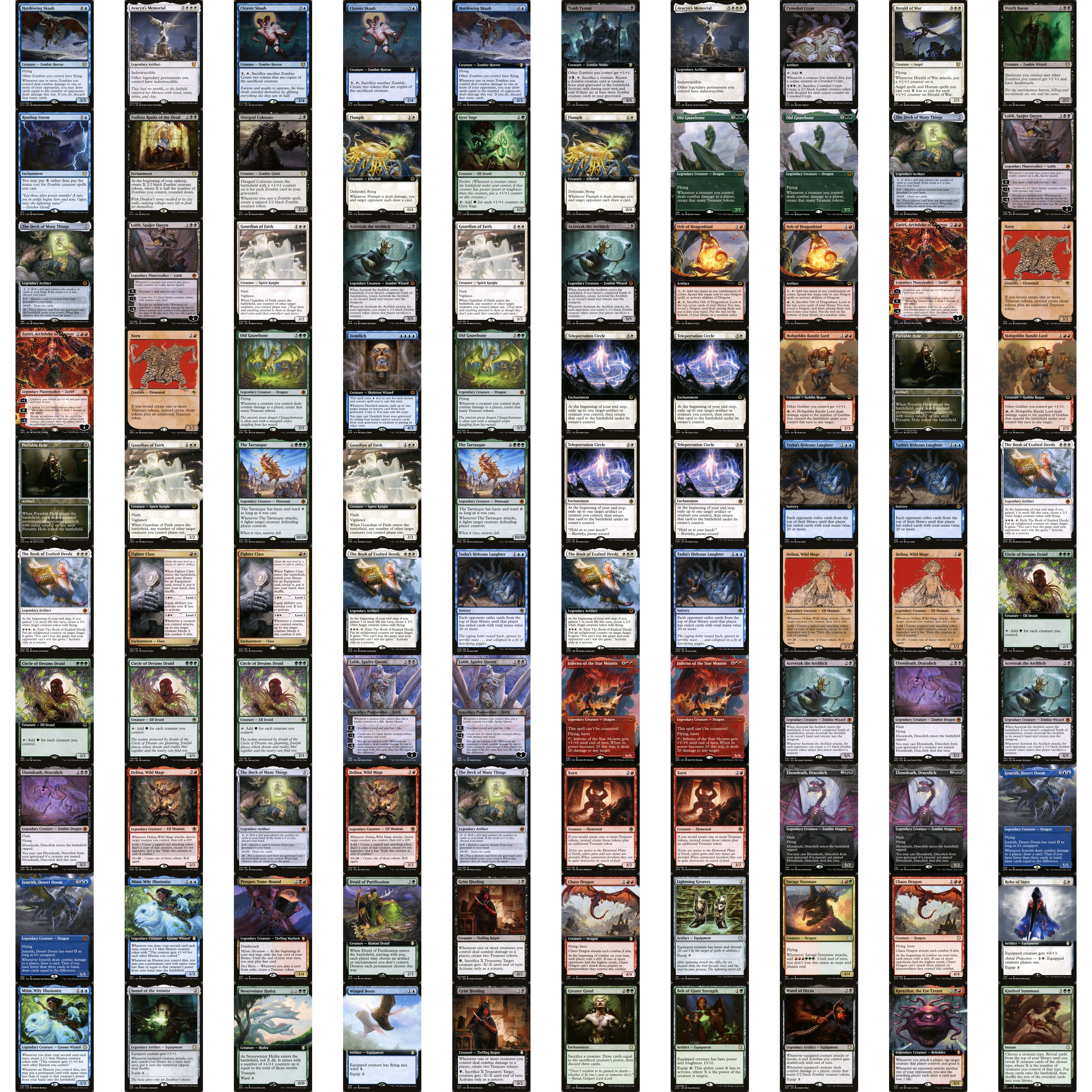 Delina, Wild Mage (AFR-138) - Adventures in the Forgotten Realms - Magic The Gathering
