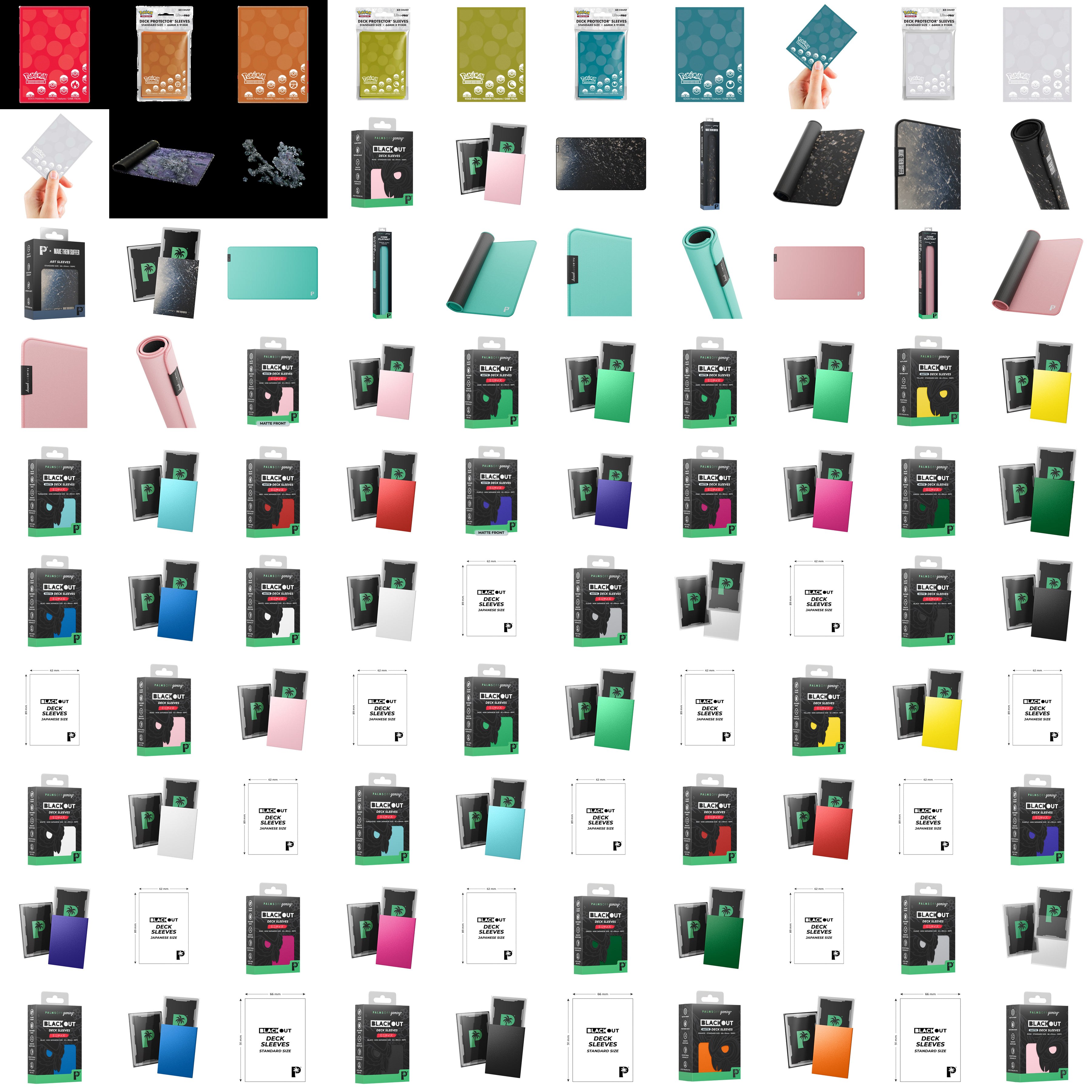 Palms Off Limited Edition Standard 100pc Art Sleeves - POG X Make Them Suffer