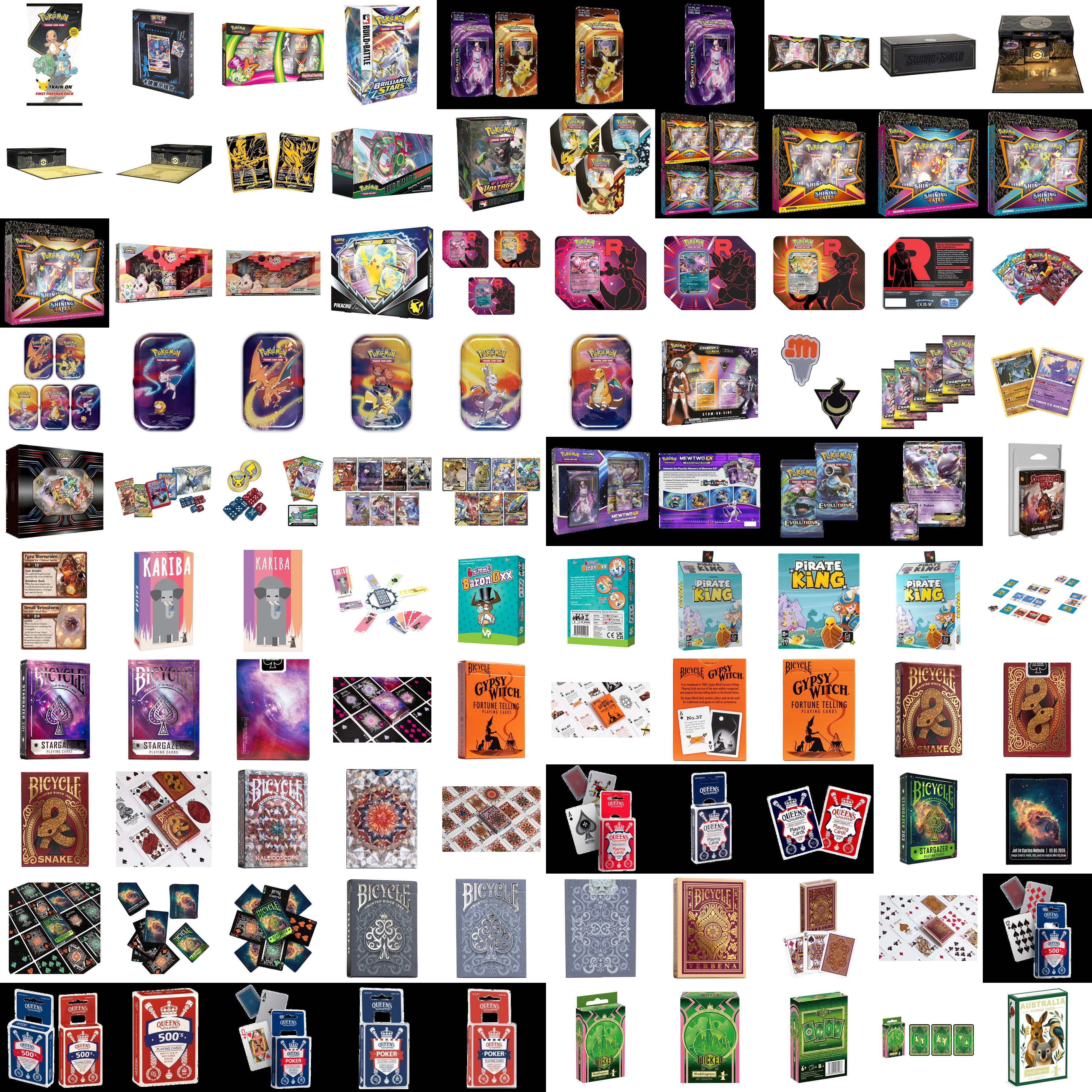 Queens Slipper Standard Playing Cards (Random Select)