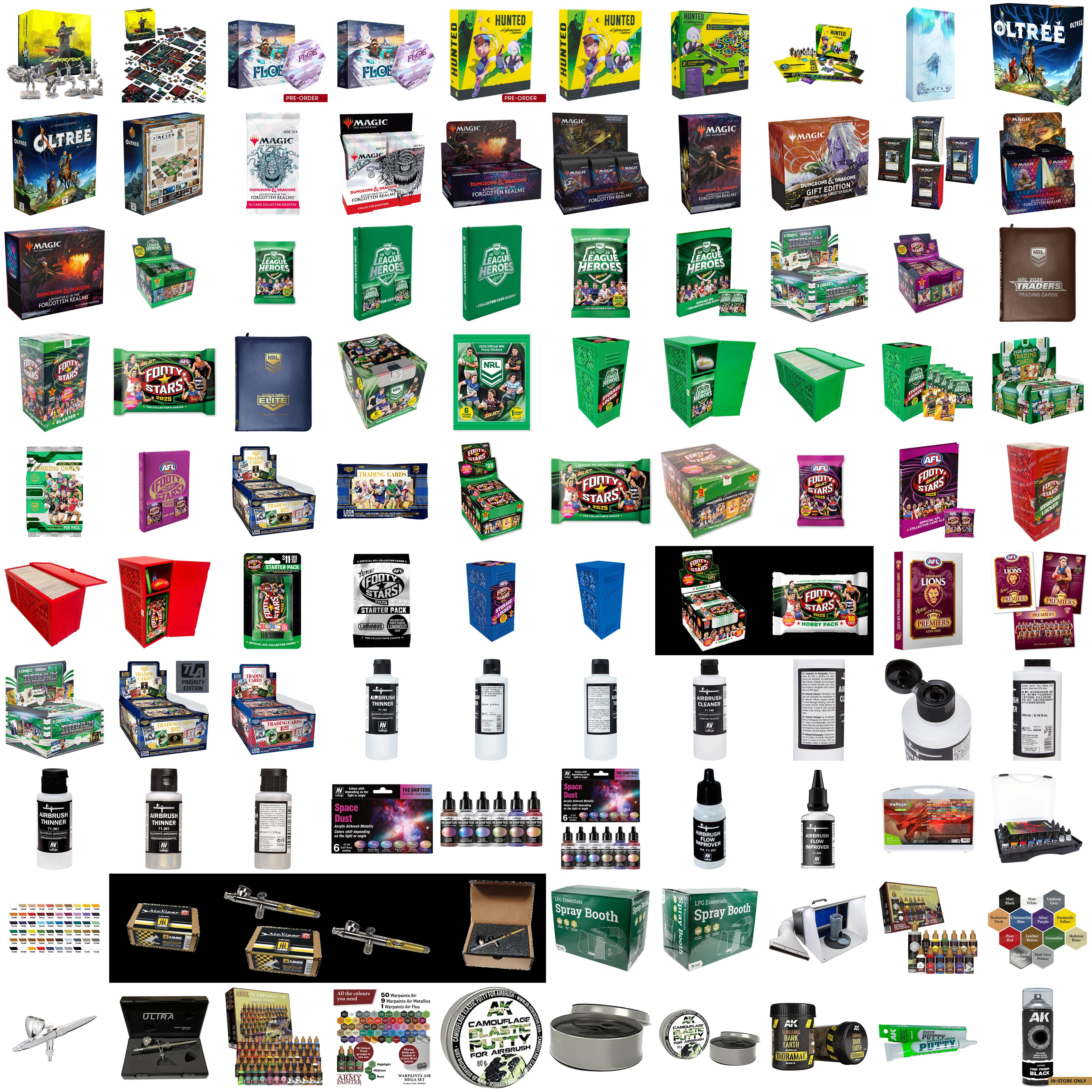 2026 NRL League Heroes Rugby Trading Cards Booster Box