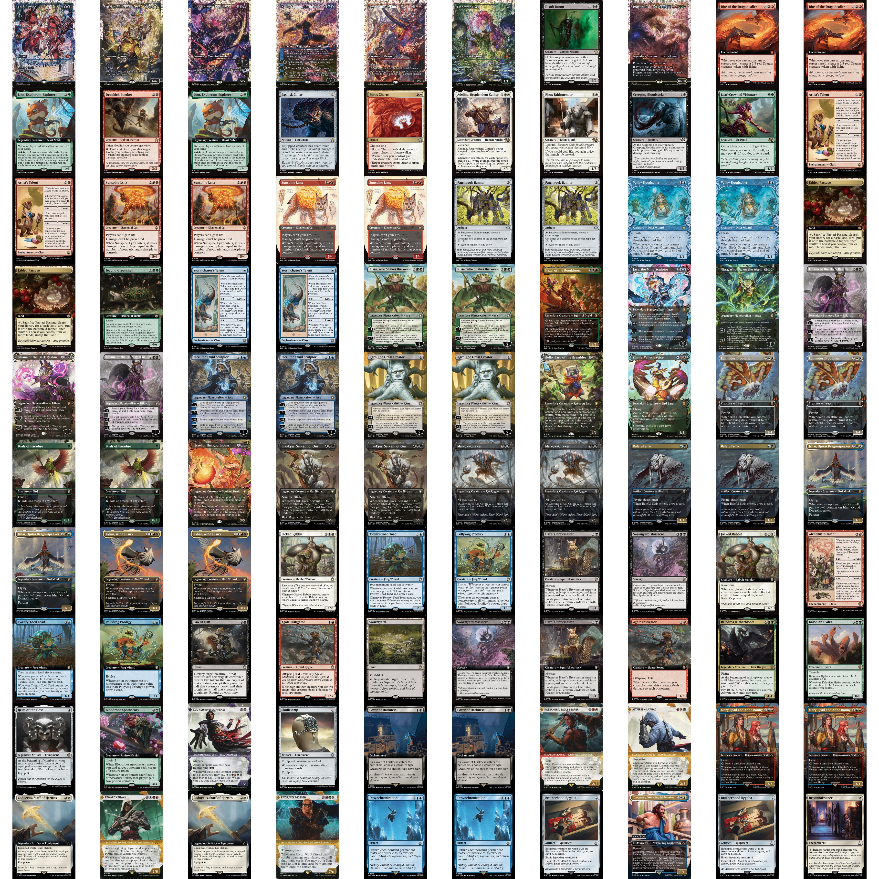 FOIL Patchwork Banner (BLB-247) - Bloomburrow - Magic The Gathering