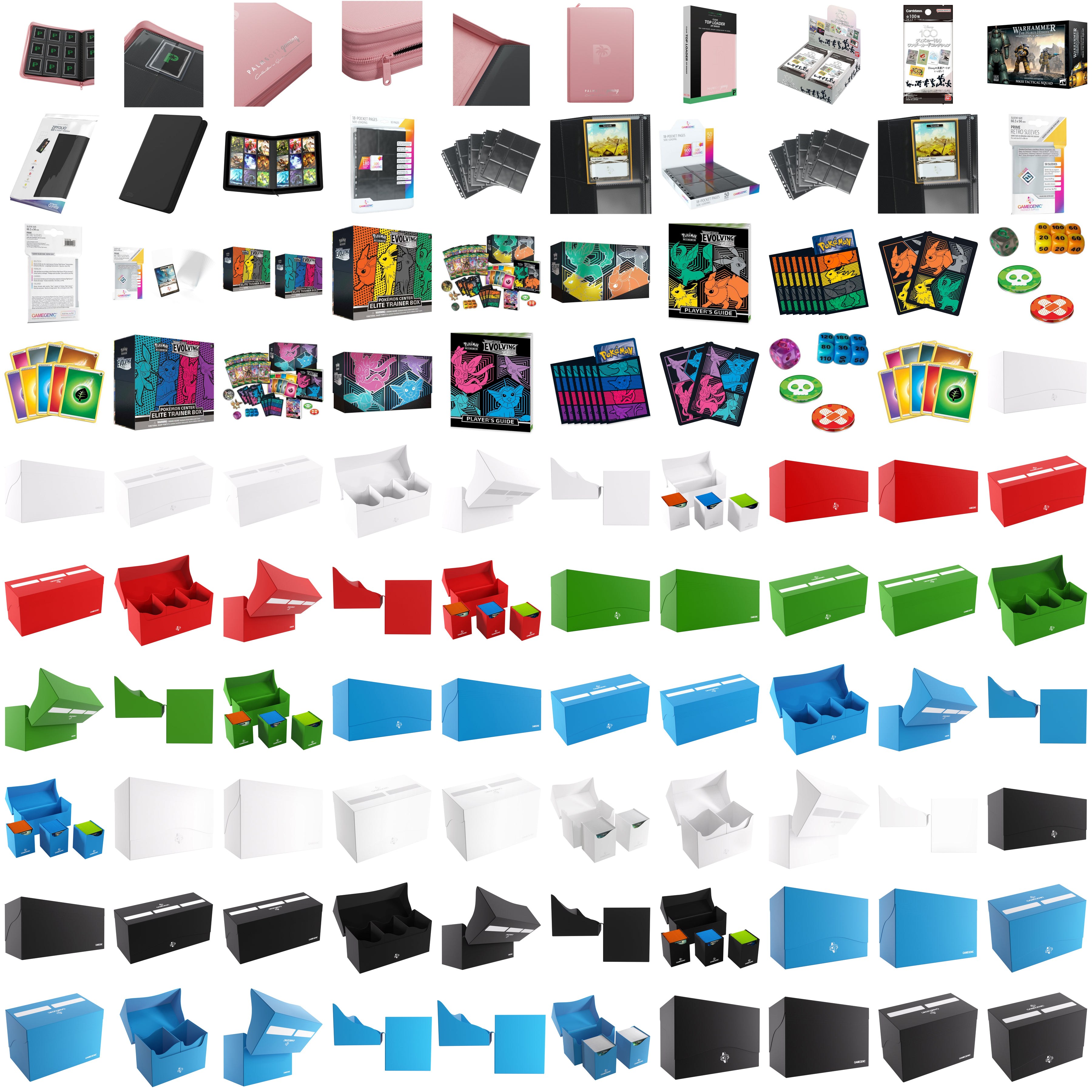 Gamegenic Sideloading 18 Pocket Pages Display Black