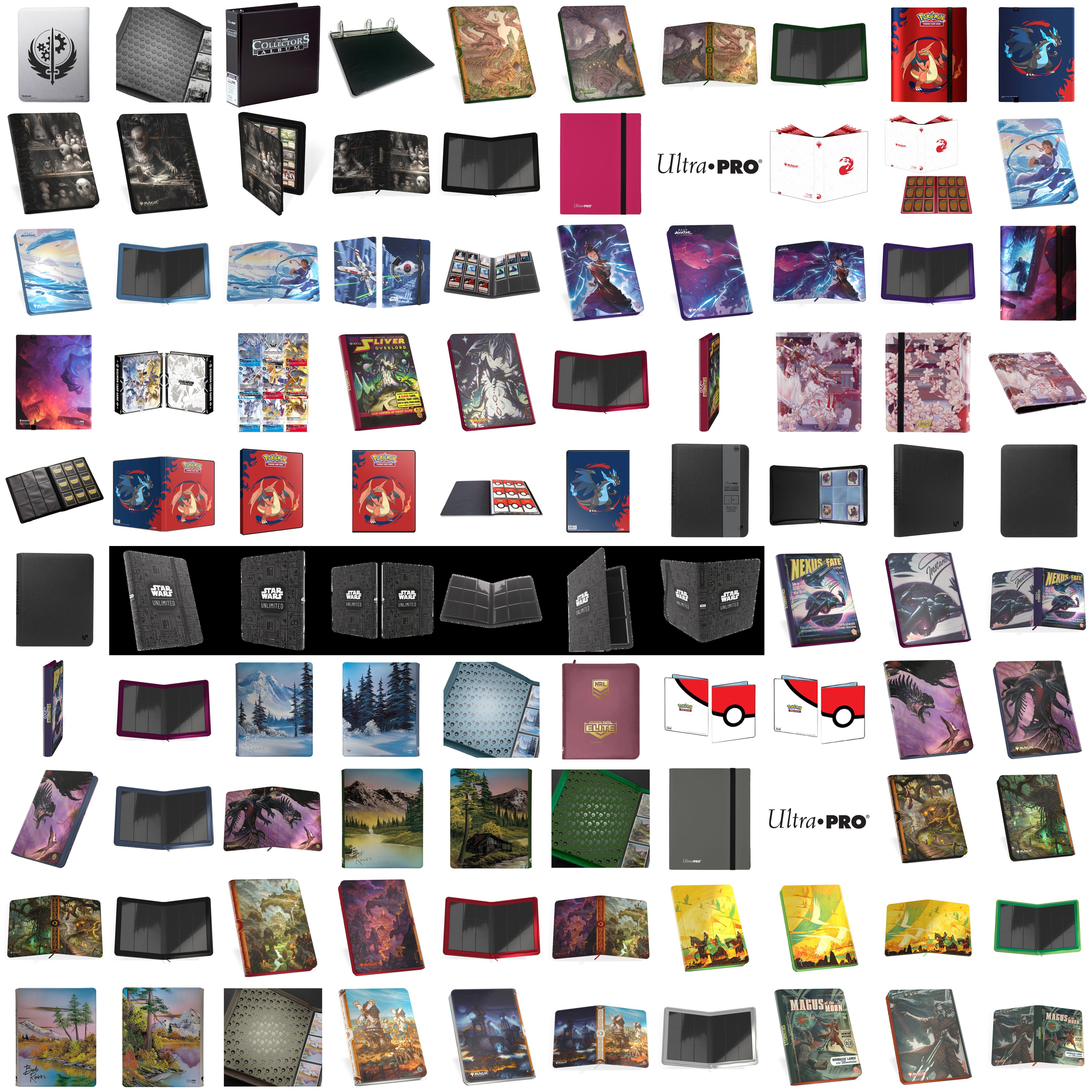 Ultra Pro Pokemon Mega Charizard X and Mega Charizard Y 9PKT PRO Binder
