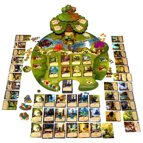 Everdell Board Game Set Up