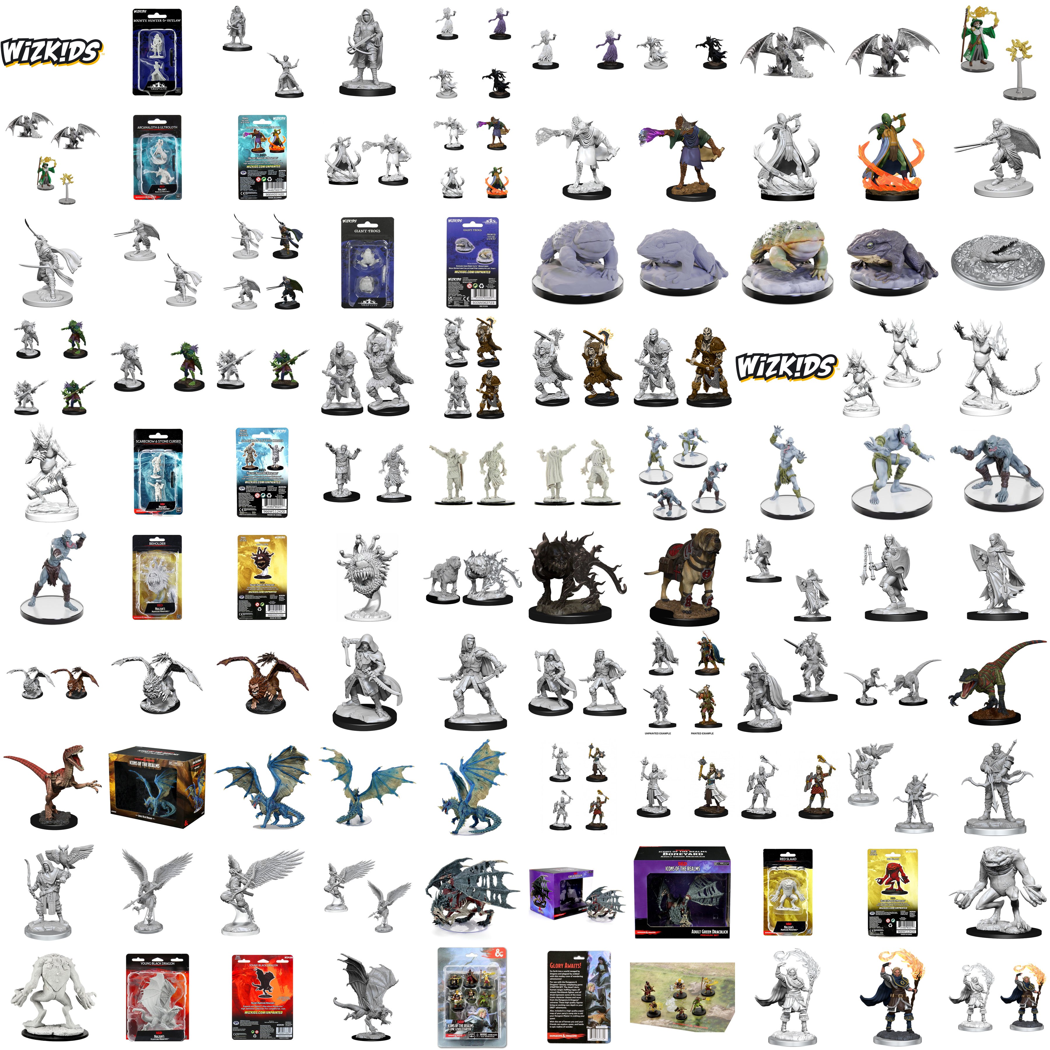 WizKids Deep Cuts Unpainted Miniatures Bounty Hunter Outlaw