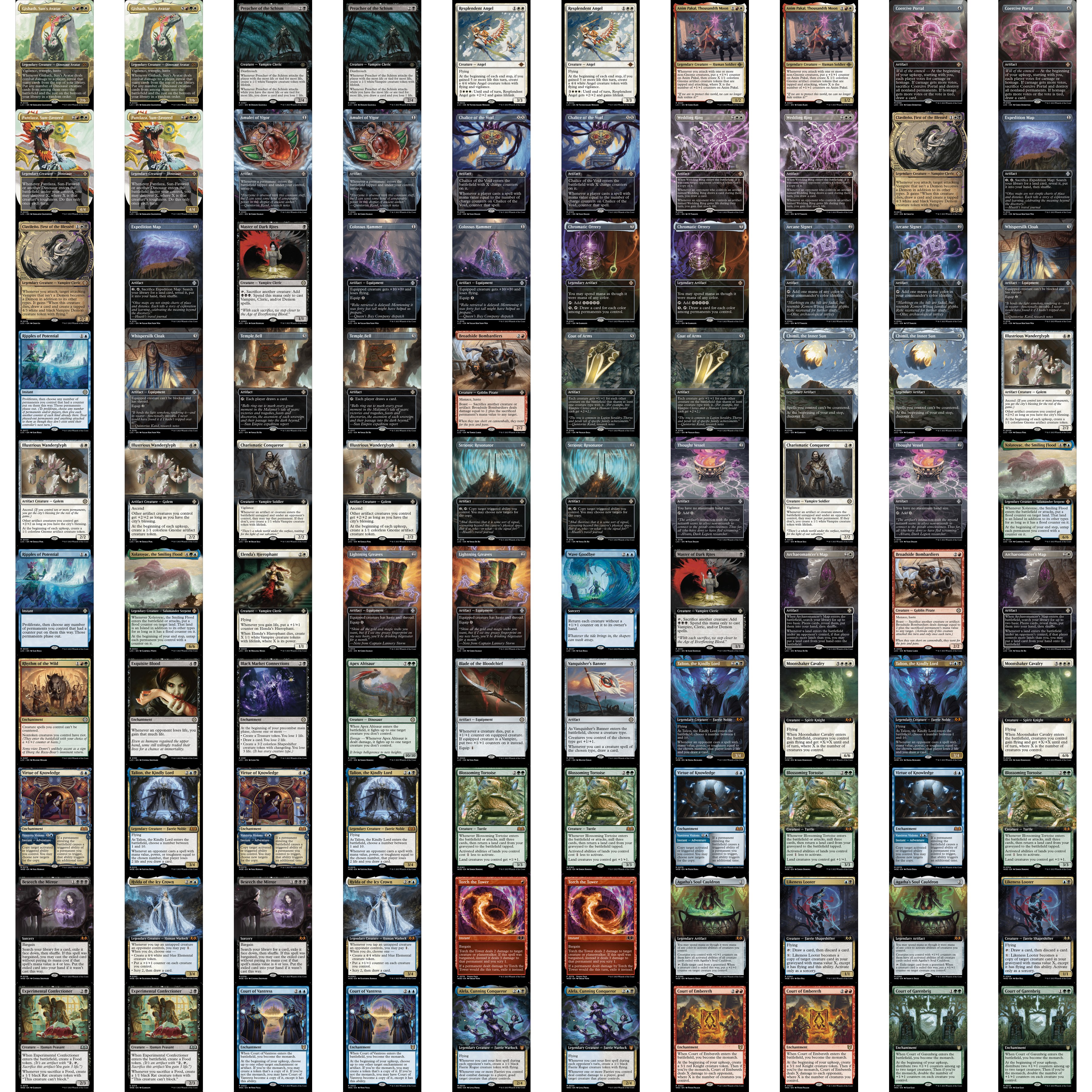 Temple Bell (Borderless) (LCC-117) - The Lost Caverns of Ixalan Commander - Magic The Gathering