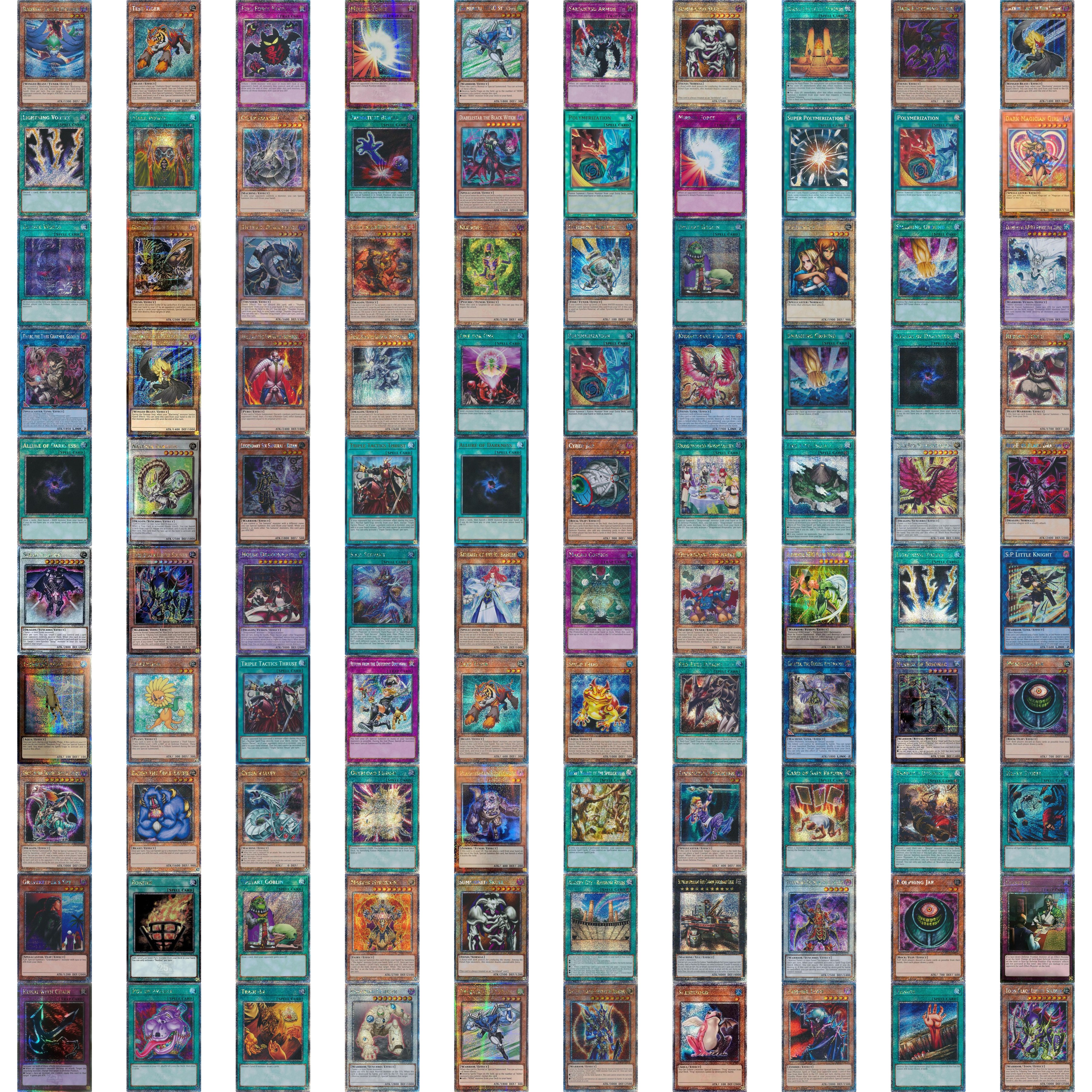 PRISMATIC ULTIMATE RARE Triple Tactics Thrust (PUR) (RA03-EN072) - Quarter Century Bonanza 1st Edition