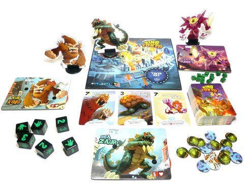 King of Tokyo (Board Game Set-up)