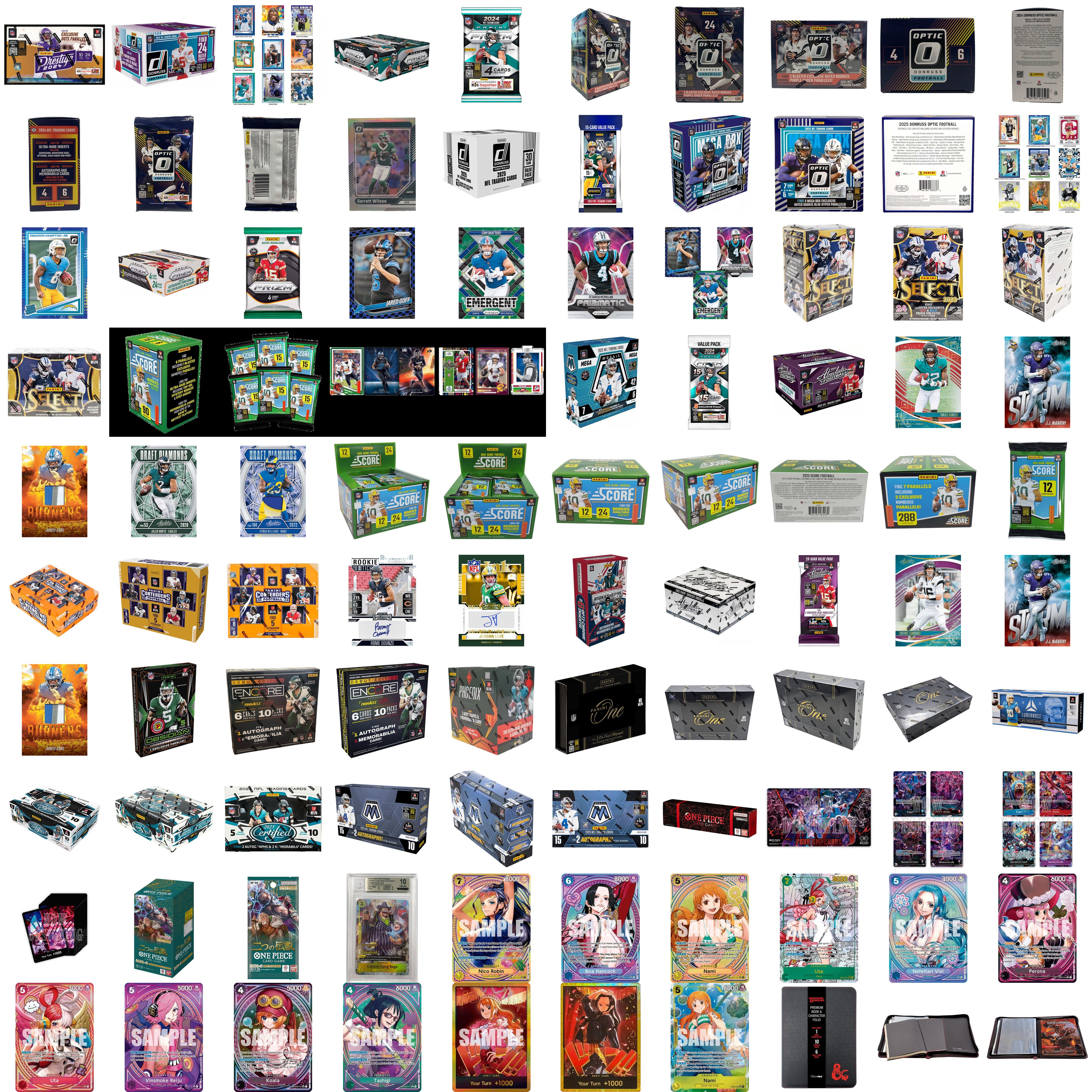 PANINI 2024 Prestige Football Retail Box — alternate view