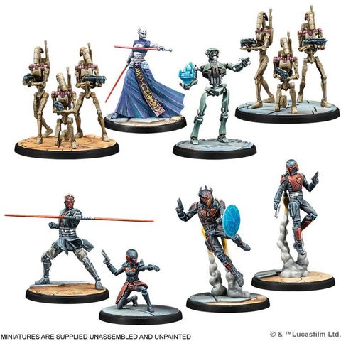 Star Wars Shatterpoint (Board Game Set-Up)