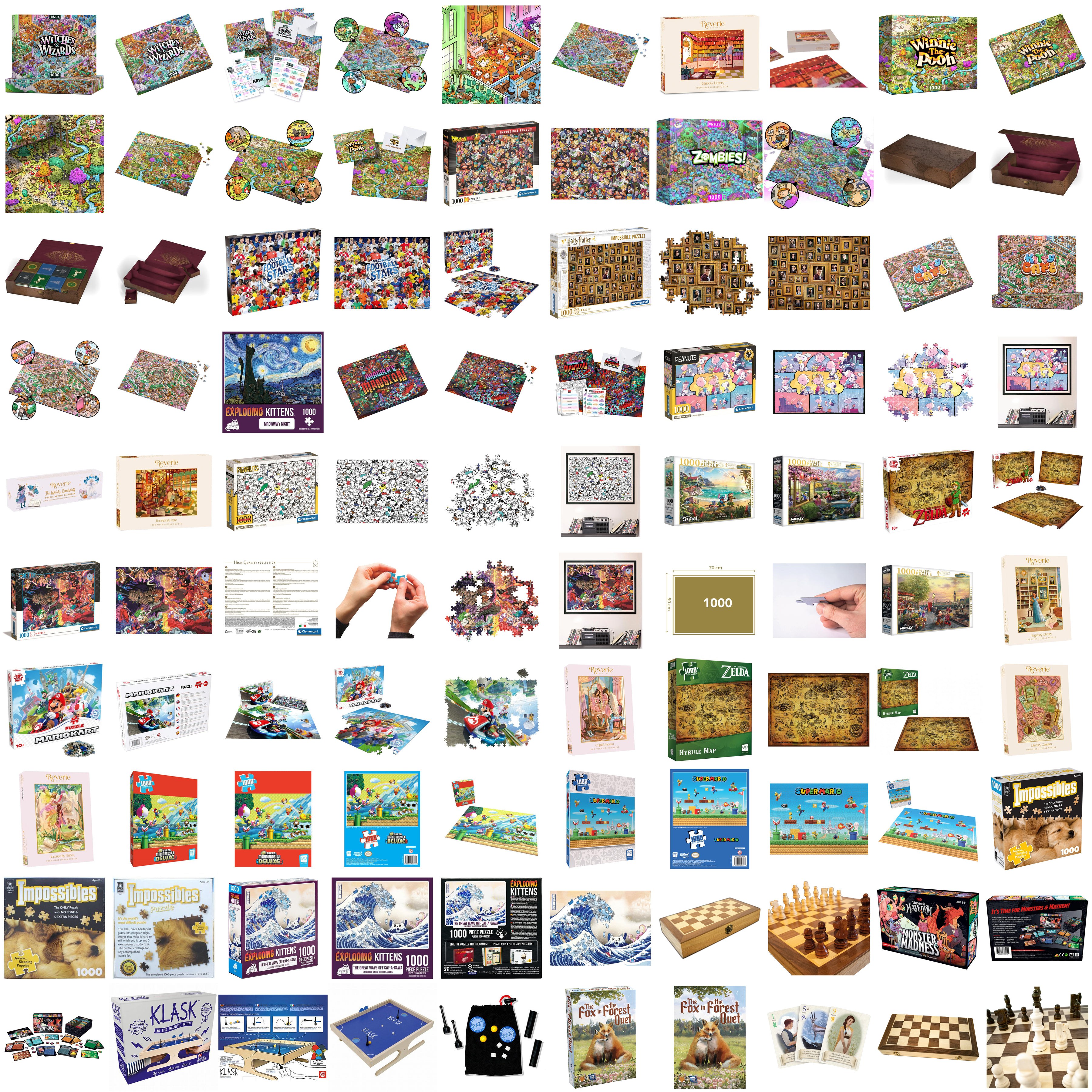 Vizzles Witches and Wizards 1000pc Jigsaw Puzzle — alternate view